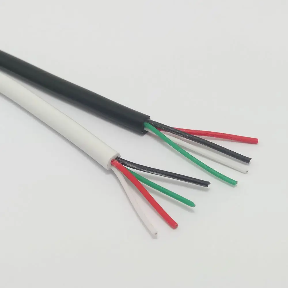 Kabel USB DIY Kabel Data Kabel Keyboard Kabel Mouse Empat Inti Kabel Daya Od3.0mm4 Core Kabel Elektronik 5-Core