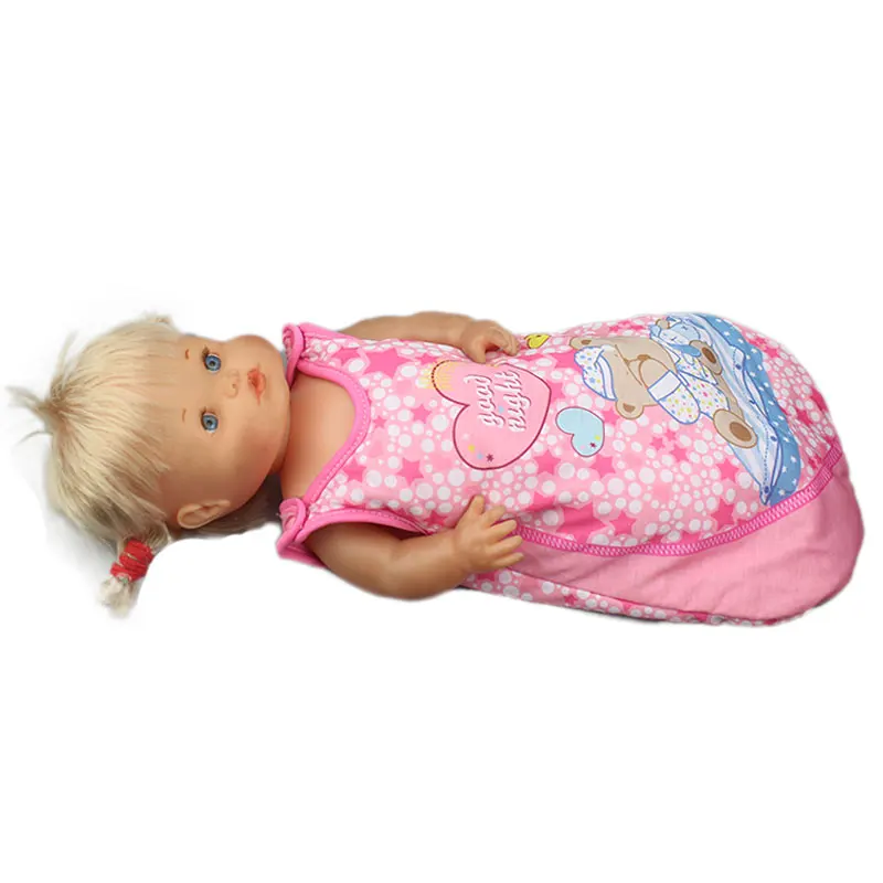 Cute sleeping bag  For 42 cm Nenuco Doll 17 Inches Baby Doll Clothes