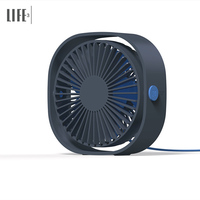 Mini USB Desktop Fan 3 Speed Personal Portable Cooling Fan With 360° Adjustable Angle for Office Household Traveling Ventilador