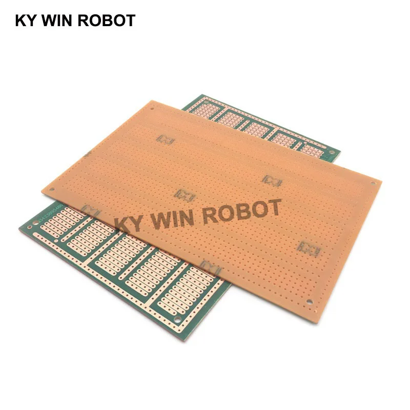 DIY 10*15CM PF Single Side Prototype Paper PCB Universal Experiment Matrix Circuit Board Five Holes 10x15CM For Arduino 1pcs