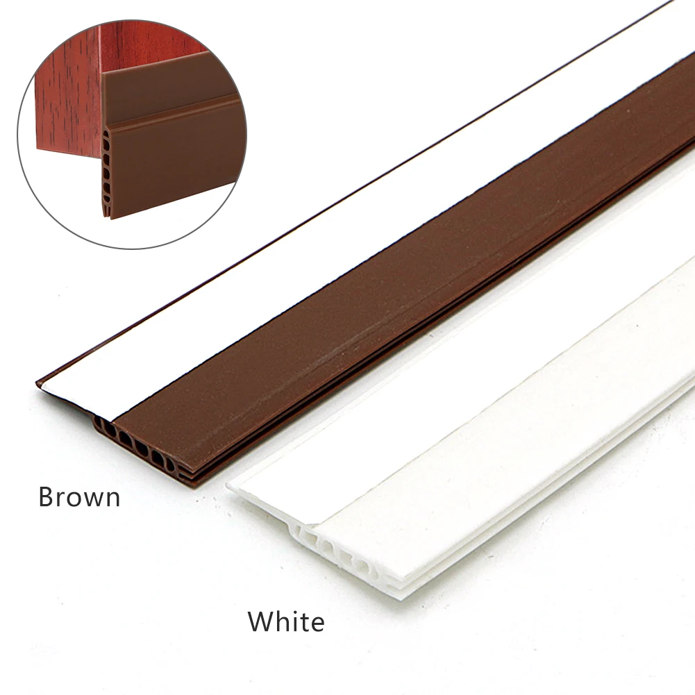 Anti-Insect Door Stops Draft Stopper Adhesive Door Bottom Sealing Strip Door Draft Blocker Protector Home Decor Very Well