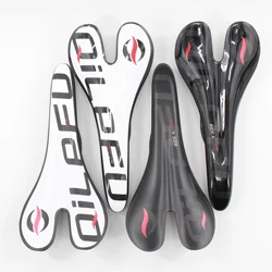 QILEFU-Mountain Bicycle Carbon Fiber Saddle Front Seat Gloss Matt Road Bike MTB Light Parts 3K Full Carbon New Light