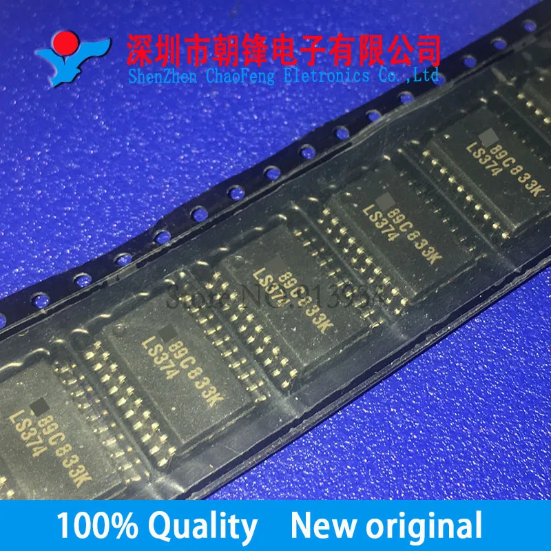10PCS SN74LS374DWR SN74LS374DW LS374 SOP20 Neue original