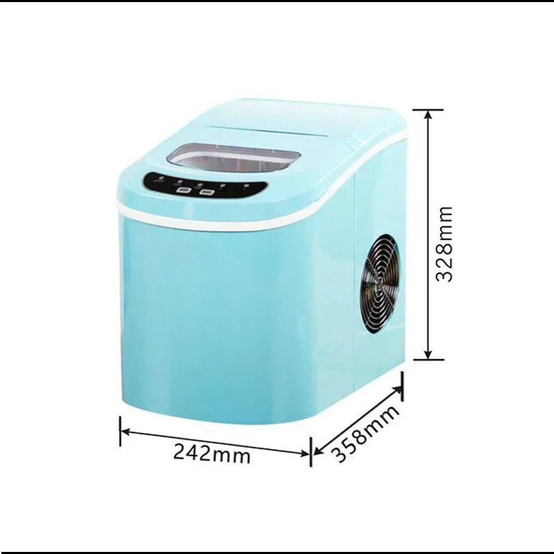 New Portable Household Juicing Mechanism Ice Machine Electric Bullet Round Ice Machine 15kg / 24H Coffee Bar