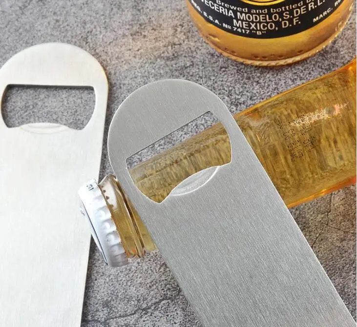 جديد التسامي فارغة فتاحة الزجاجات البيضاء المواد الاستهلاكية نقل الساخن الطباعة الفولاذ المقاوم للصدأ مادة فارغة 178*40*1.8 مللي متر ni176