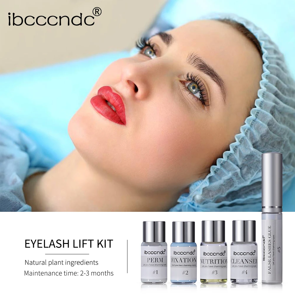 1 Set Semi-permanent Lash Lift Kit Eyelash Lamination Kit Styling Perming Setting Curling Lashes Lamination Eyelash Perm Set