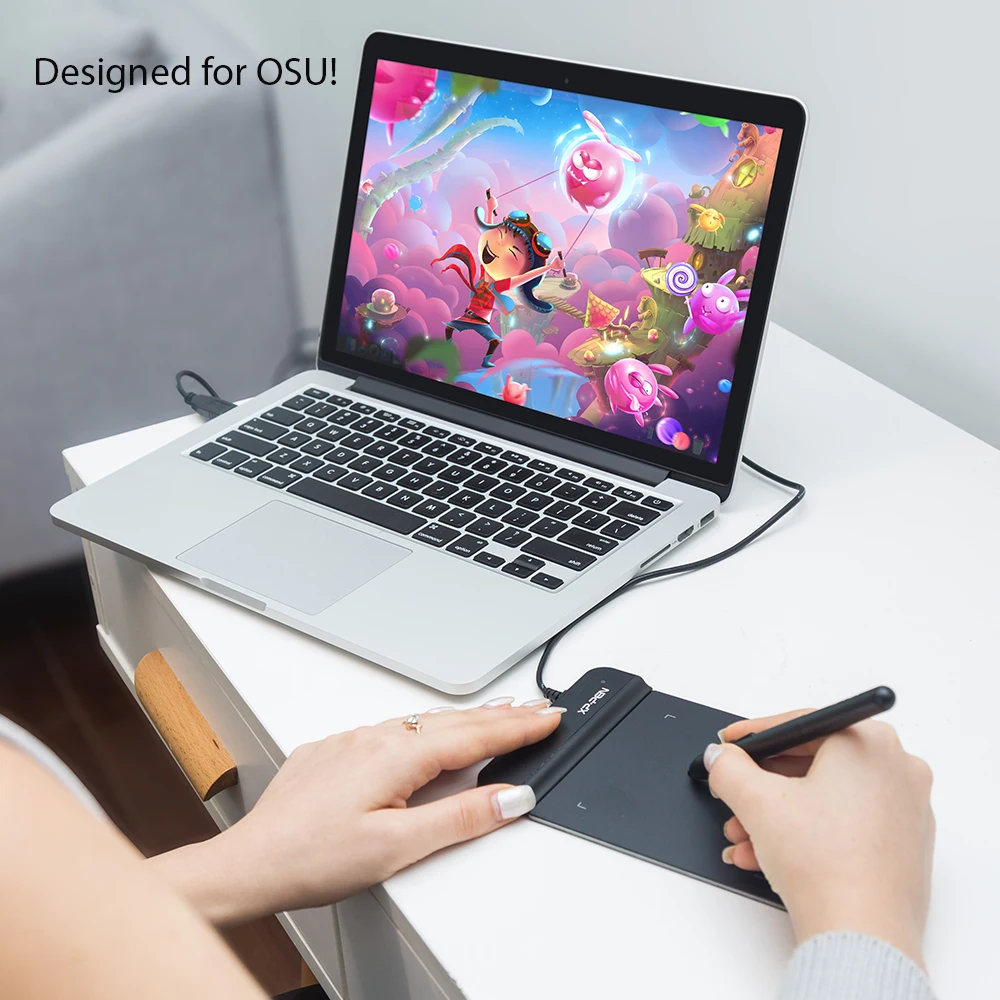 Xp-pen – tablette graphique Star G430S, 4x3 pouces, pour dessin Digital, avec stylet, compatible avec Windows et mac, 8192 niveaux de sensibilité à la pression