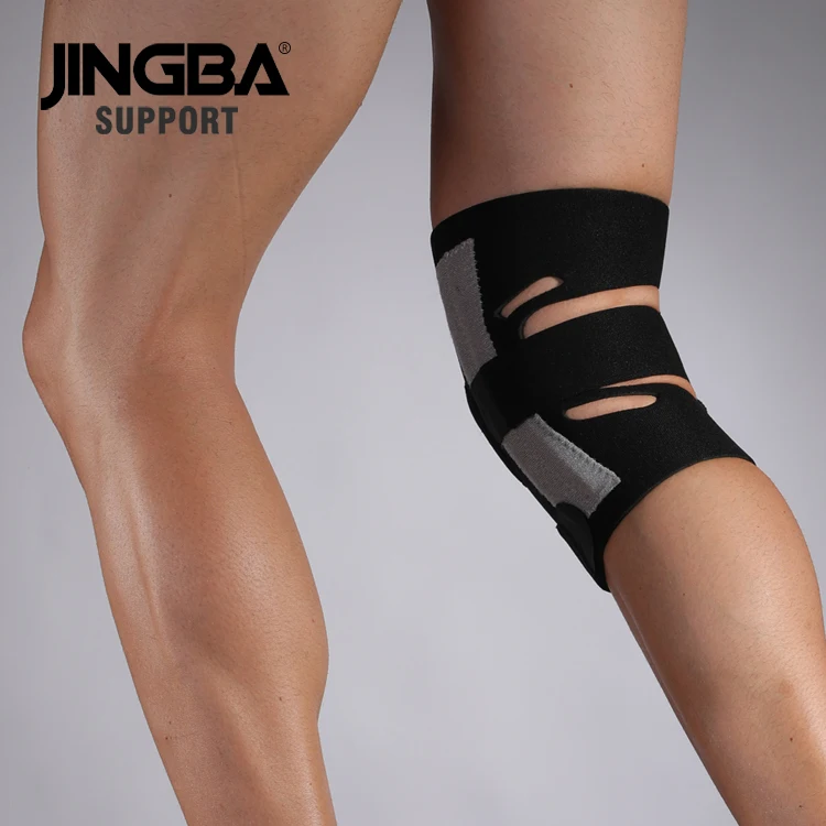 JINGBA SUPPORT Adjustable knee pads Outdoor sports volleyball knee brace support belt basketball Fitness knee protector rodiller