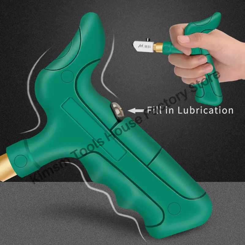 Professionele Glazen Tegel Opener Tool Set Tegel Glas Snijden Combinatie Met Blades Mini Meetlint Accessoires Glassnijder