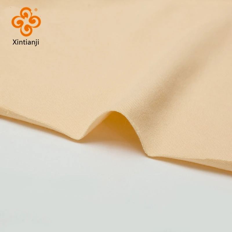 Summer 95% Cotton 5% Spandex Stretch Fabric By Meter Skin-Friendly Knitted T-Shirt Sewing Material 100*180cm A0282