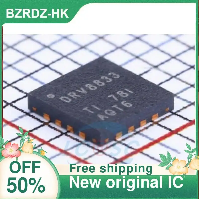 

10PCS DRV8833RTYR DRV8833 QFN-16 New original IC