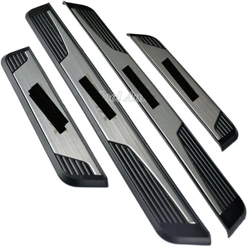 For Chevrolet TRAX Accessory 2014-2019 High quality stainless Car Door Sill Scuff Plate Protectors Trim 4pcs