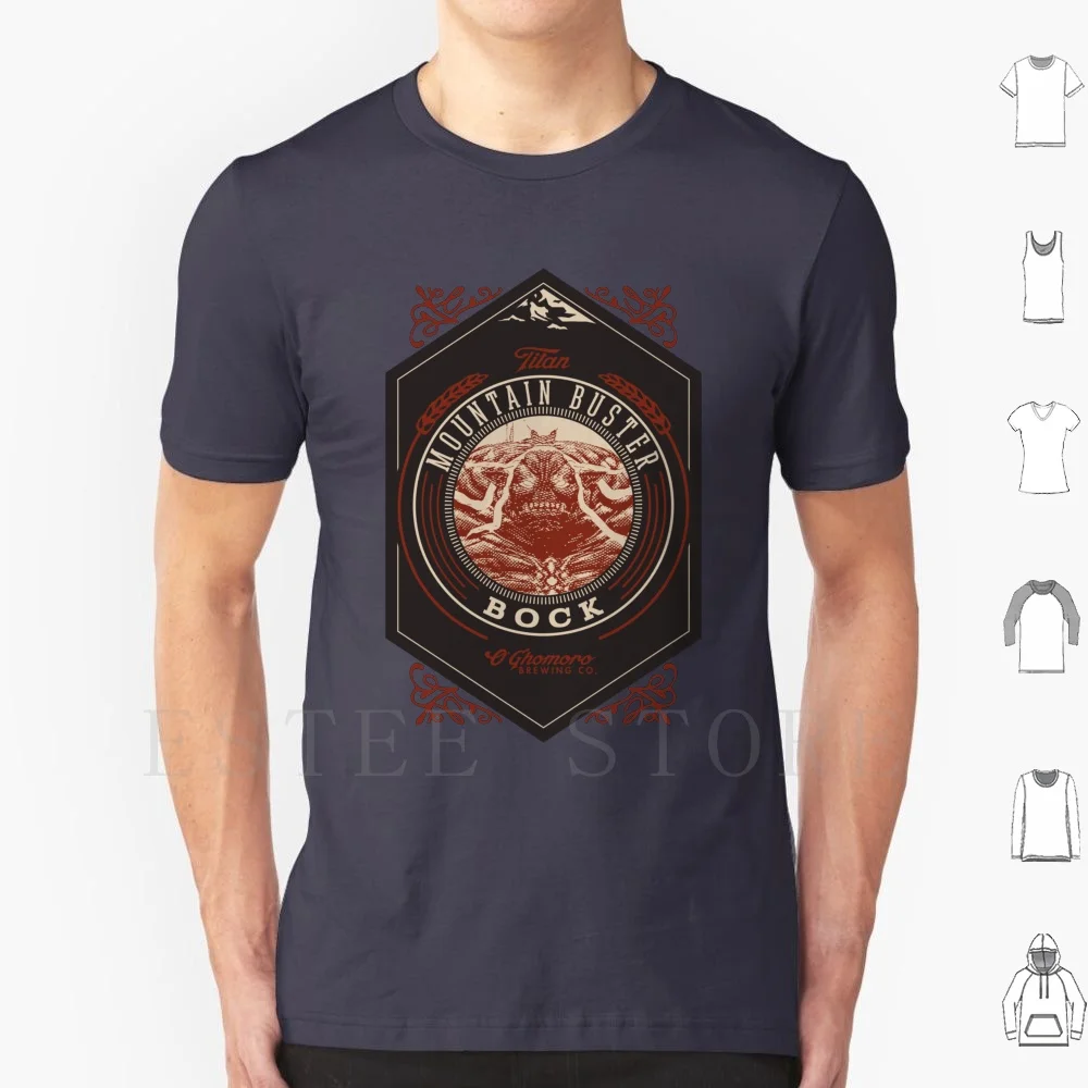 Titan Ffxiv T Shirt Print Cotton Ffxiv Final Fantasy Gaming Games Video Games Nerd Geek Titan A Realm Reborn Beer Mountain