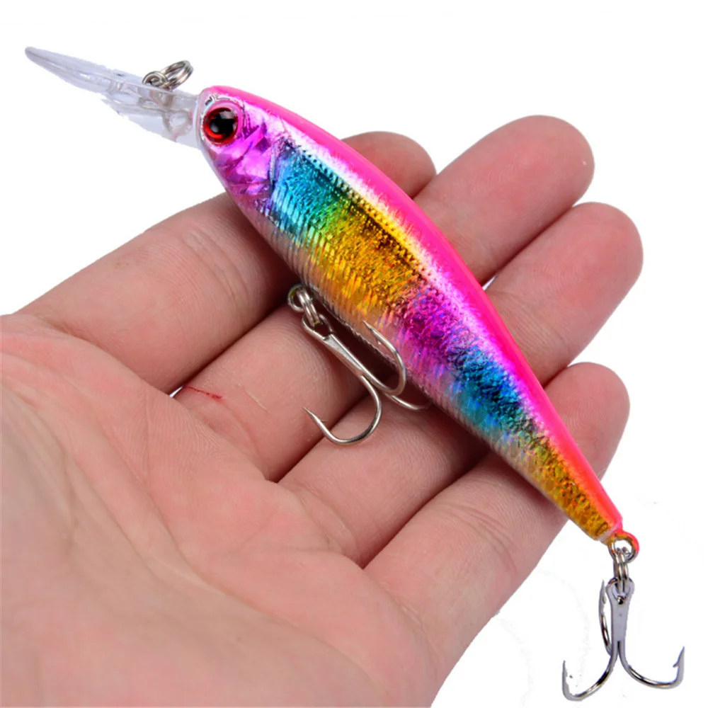Señuelo Minnow Flotante 10 cm, 9,4 g para trucha - Jerkbait realista - imagen 2