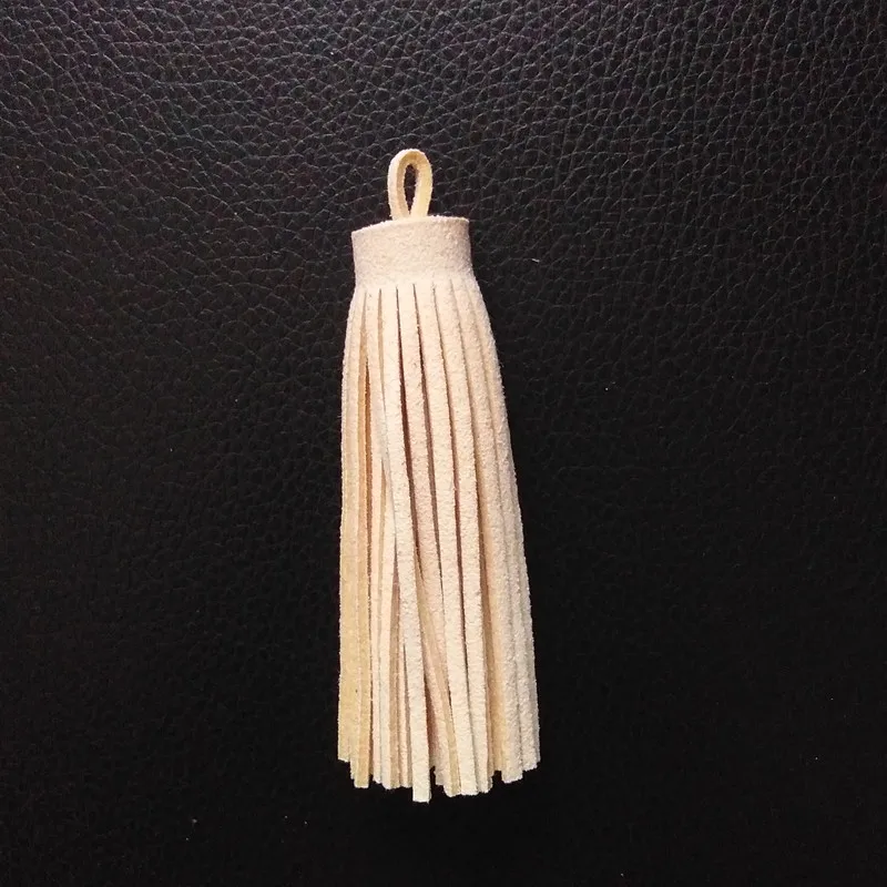 FUYIER New Suede Tassel 18 Colors Big Long Suede Tassel Accessories Charming Pendant For Chain Earrings Bags Phone Curtain