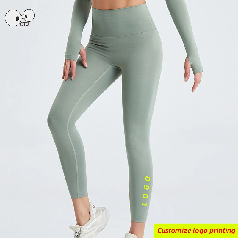 

NEW High Waist Women Push Up Running Legging Quick Dry Sportswear Yoga Pants Gym Fitness Tights Stretch Bottoms Trousers Custom