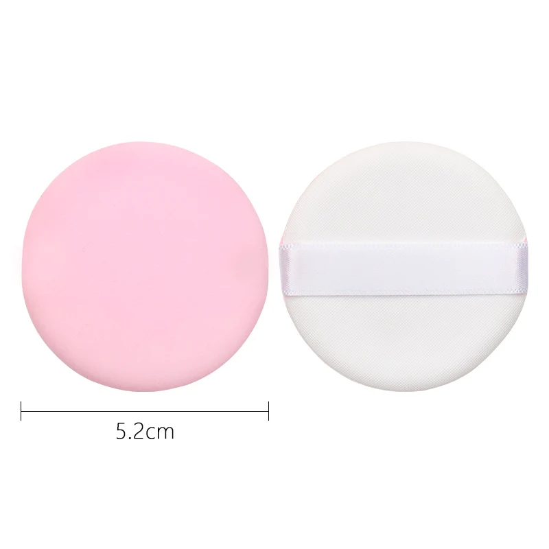 5 pcs Professional Round Shape Facial Face Body Powder Foundation Puff Portable Soft Cosmetic Puff Makeup Foundation Sponge Lot