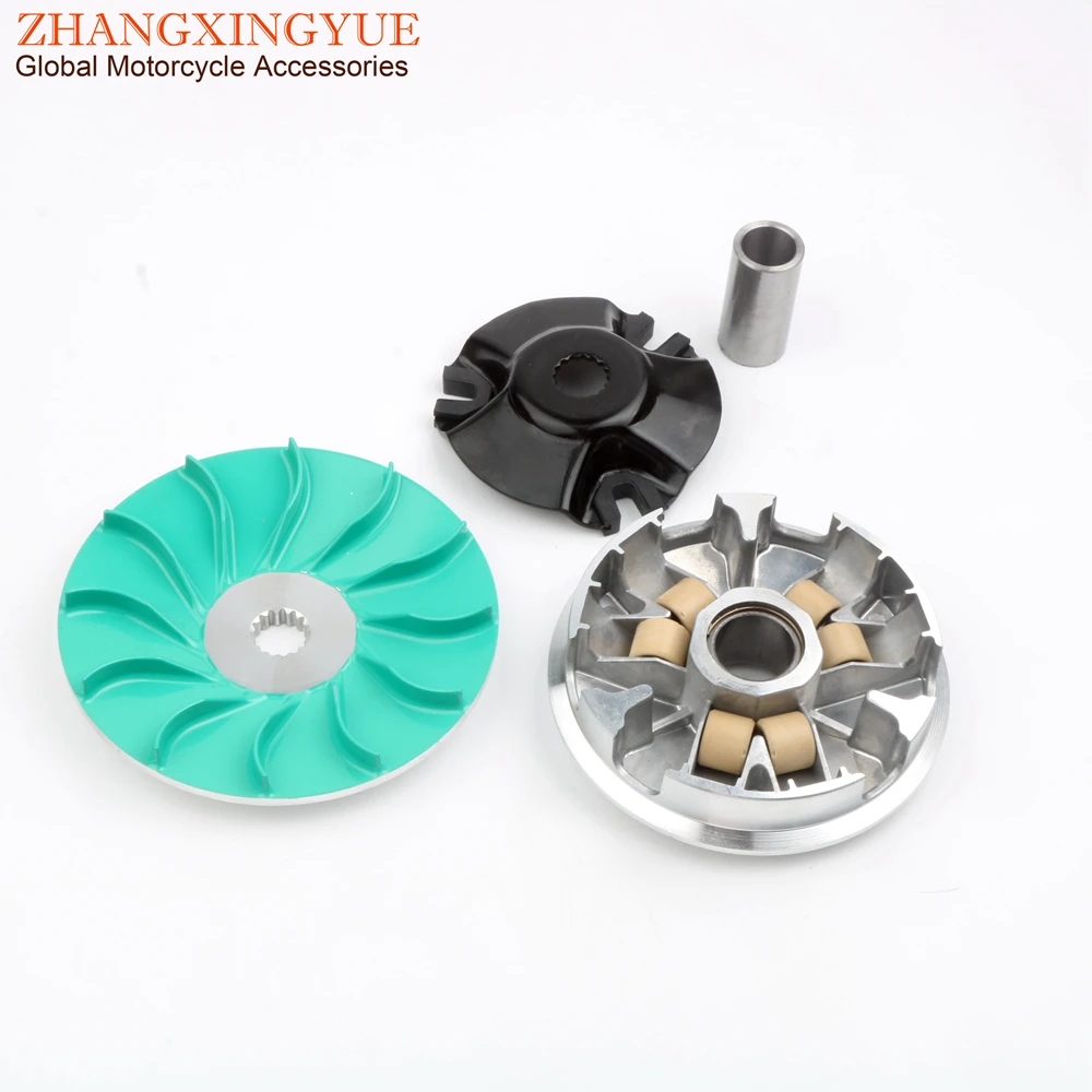 Racing Variator Kit With Roller Weights 10g For MBK Booster 100 Nitro Ovetto 100cc 4VP 2-Stroke Scooter