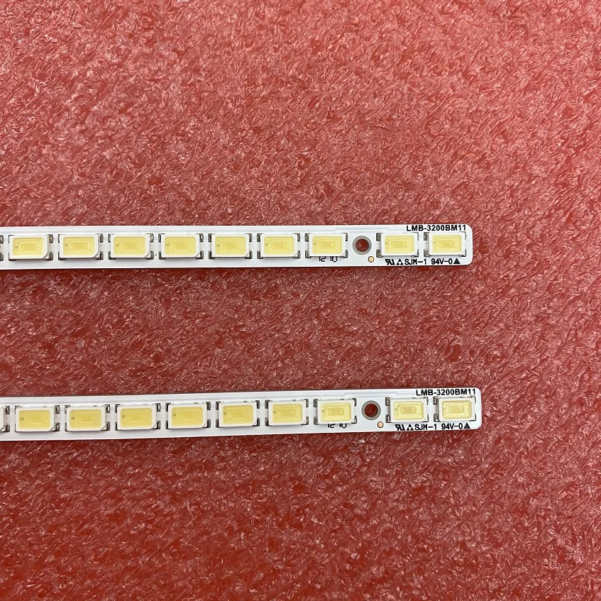 2 pz/set striscia LED per Samsung UA32C4000 UN32C4000 UE32C4000 LJ64-02409B 02409A LMB-3200BM11 2010 svs32 T320HAE1 LTF320AP10