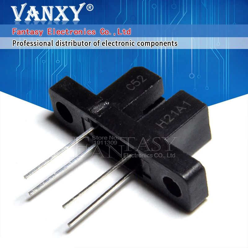 5PCS H21A1 H21A2 H21A3 H21A4 DIP4 DIP slot photoelectric switch 3MM phototransistor