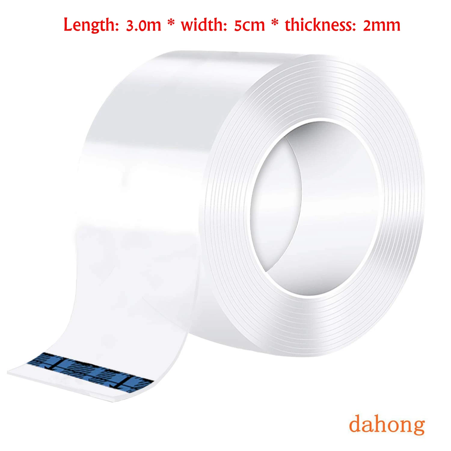 

Nano Double Sided Tape Heavy Duty Multipurpose Traceless Removable Washable Gel Grip Tape Clear Sticky Adhesive Mounting Tape