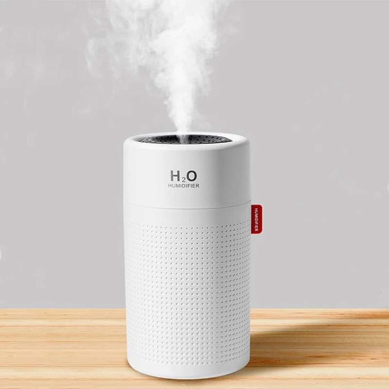 Humidificateur d'air, diffuseur d'arôme et d'huiles essentielles sans fil, modèle portable avec port USB, batterie de 2000mAh