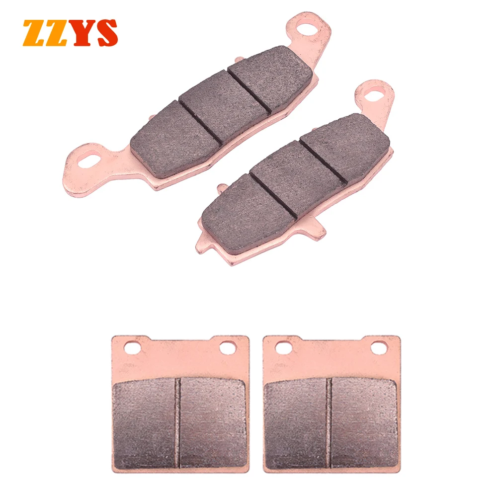 

400CC Copper and Ceramic Motorcycle Front and Rear Brake Pads Set For Suzuki SV400N SV400 SV 400 N VK53A 1998-2004 SV400SV