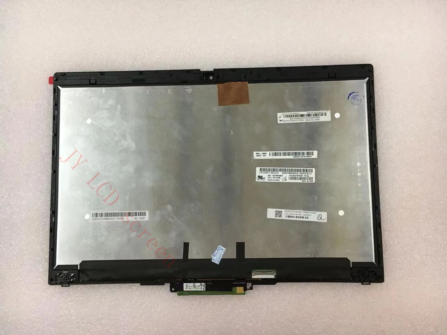 13.3 inch For Lenovo X390 YOGA  LCD Touch Screen Digitizer Assembly with FrameLP133WF7-SPA1 Laptop LCD Display 02HM857