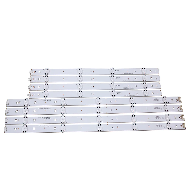 

8 PCS(4*A 4*B)LED backlight strip for LG TV 49UF6407 LGE_WICOP_49inch_UHD_REV06_A LGE_WICOP_49inch_UHD_REV06_B NC490DG