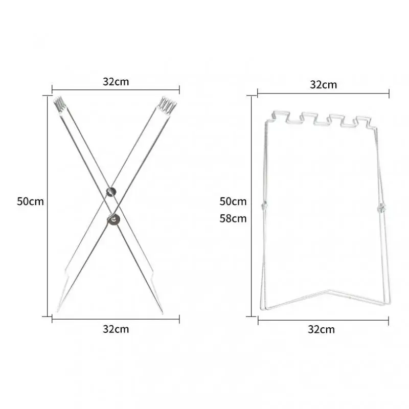 Rack de lixo dobrável, rack especial para sacos de lixo, ferramenta de acampamento para casa, cozinha, piquenique, churrasco, suporte de saco de plástico