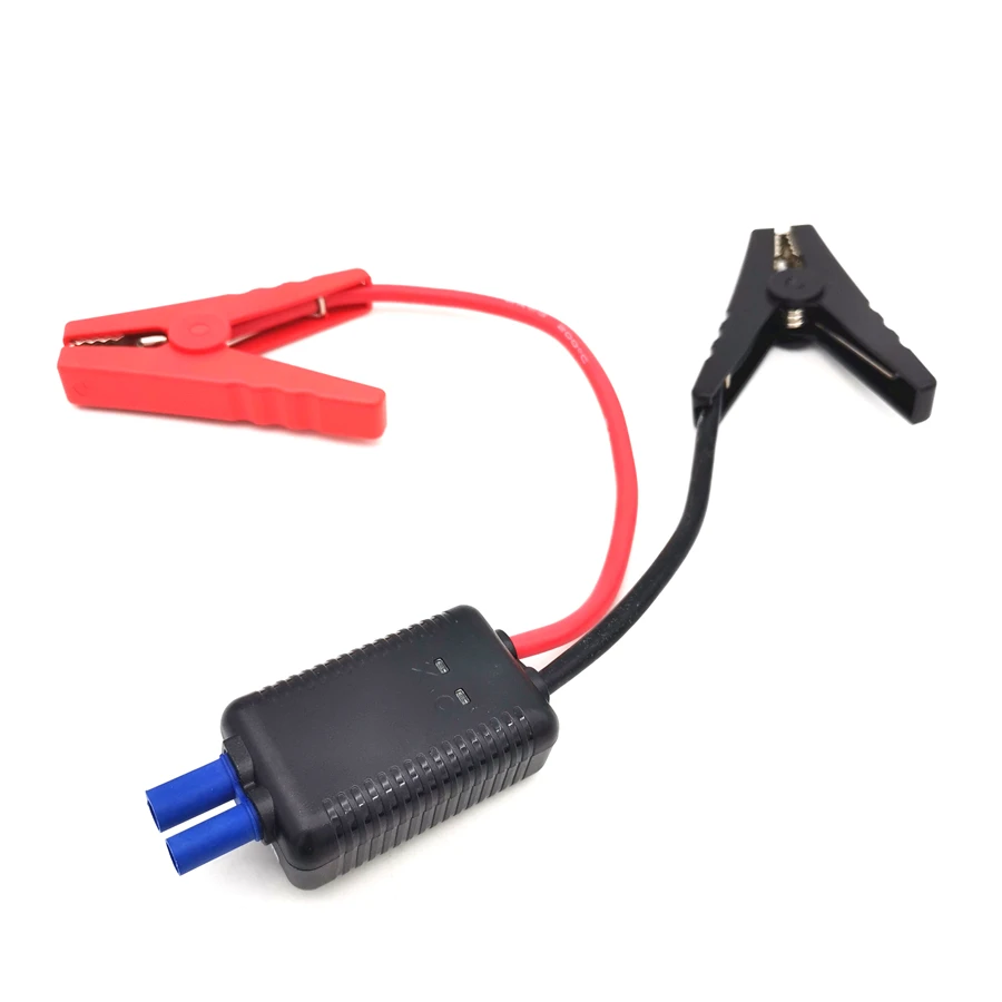 

Smart Booster Cable Battery Alligator Clamp LED Indicator For Car Jump Starter