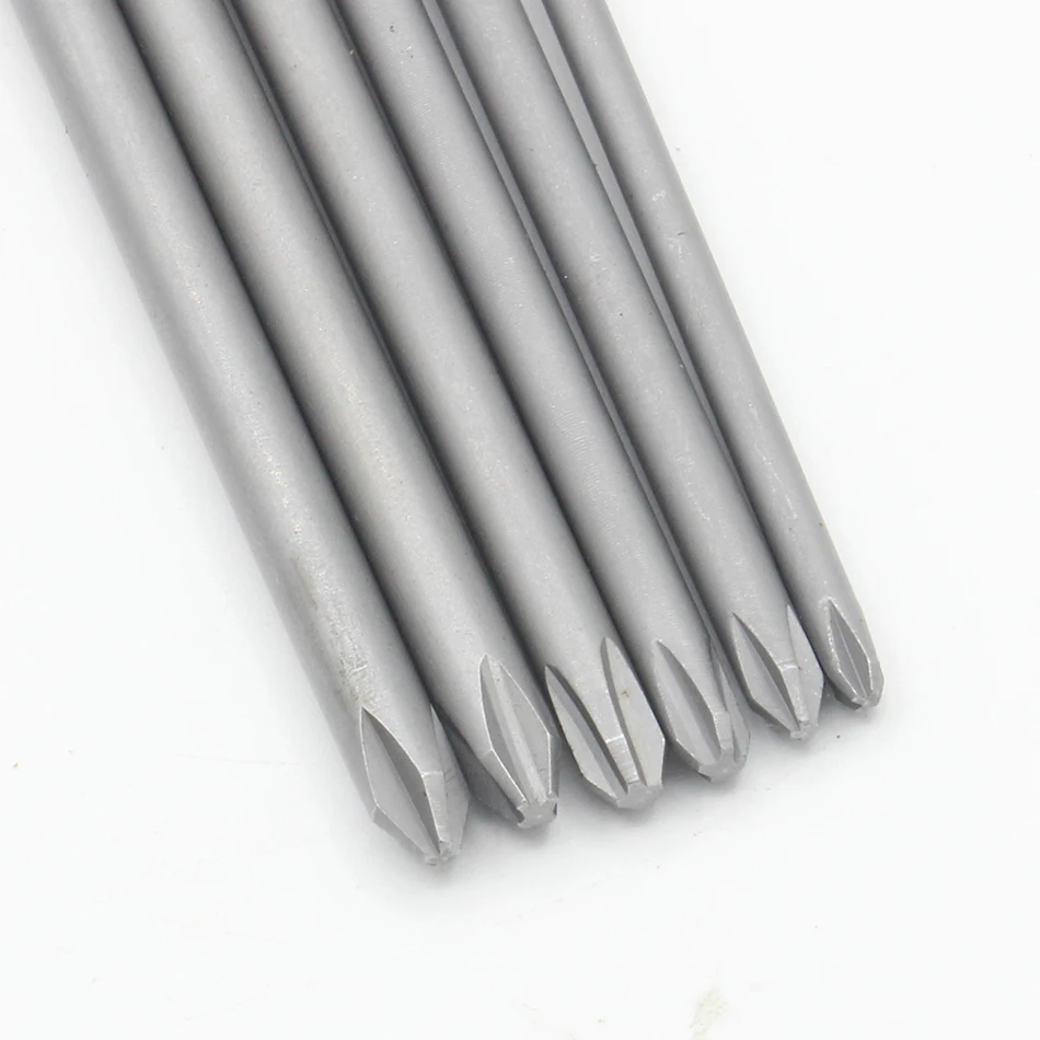 Juego de puntas de destornillador Phillips, vástago redondo magnético, 5mm, 801, 150mm de largo, 200mm