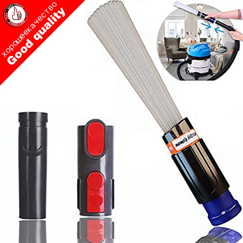 FORCleaning Tool Attachment Brush Adaptor Set for Dyson DC35 DC61DC62 V8 V10 V6 Vacuum Cleaner Dust Daddy Multi-Functional Tools