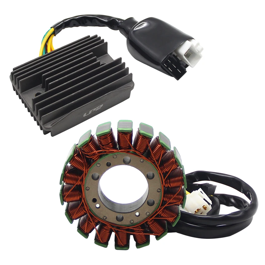 

For Honda VFR800 Interceptor VFR800 VFR 31600-MBG-306 31120-MBG-D01 Motorcycle Magneto Stator Coil +Voltage Regulator Rectifier