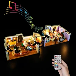 Led Lighting Kit For LEGO 10292 The Friends Apartments Blocks Building (NOT Include Model)