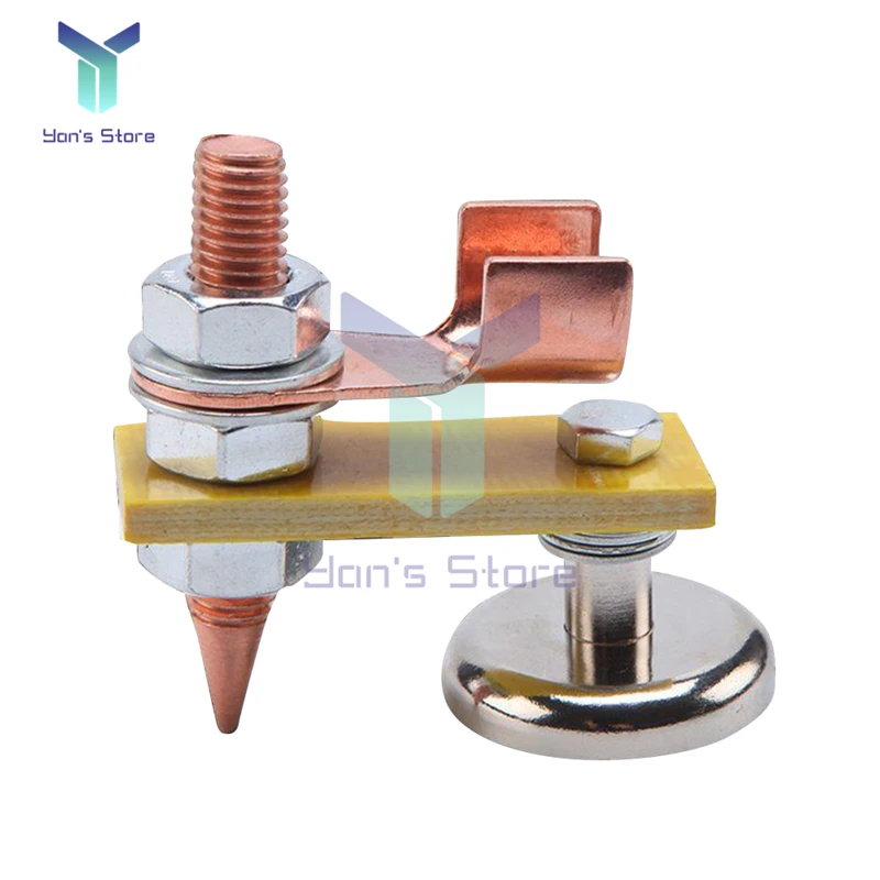Nuovo magnete per saldatura testa saldatura staffa stabile forte saldatura magnetica stabilizzatore a terra Clip accessori per saldatura strumento di supporto
