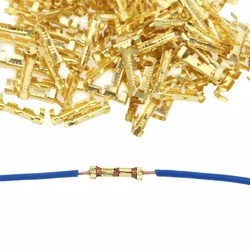 50pcs/100pcs 453 U-shaped terminal tab cold inserts connectors cold terminal small teeth fascia terminal,0.3-1.5mm2