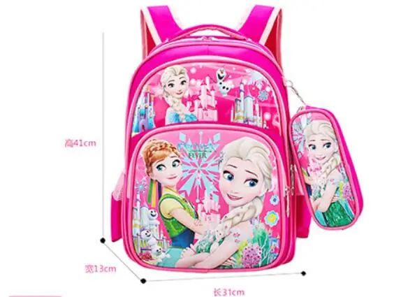 Kids Frozen School Bags Children Backpacks for Girls Waterproof Backpack Primary Schoolbag Mochila Bookbag