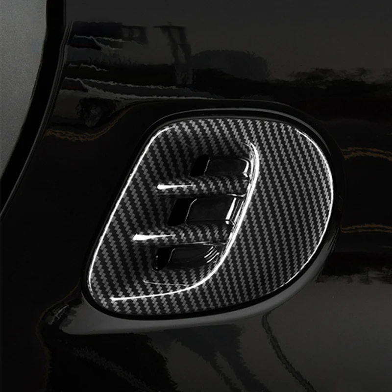 

Задняя декоративная крышка на входе воздуха для Mercedes Smart 453 Fortwo пластиковая защитная крышка на входе из углерода аксессуары для стайлинга автомобилей
