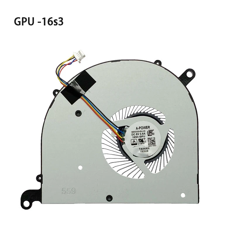 NEUE ORIGINAL Laptop CPU GPU Lüfter Für MSI Moderne PS63 8RC 8M MS-16S1 16S3