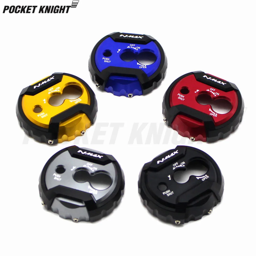 Fit For YAMAHA NMAX 155 N-MAX 150 N-MAX 155 NMAX 125 N-MAX 150 2015-2019 Scooter ccessories CNC Aluminum SEAT LOCK COVER CAP