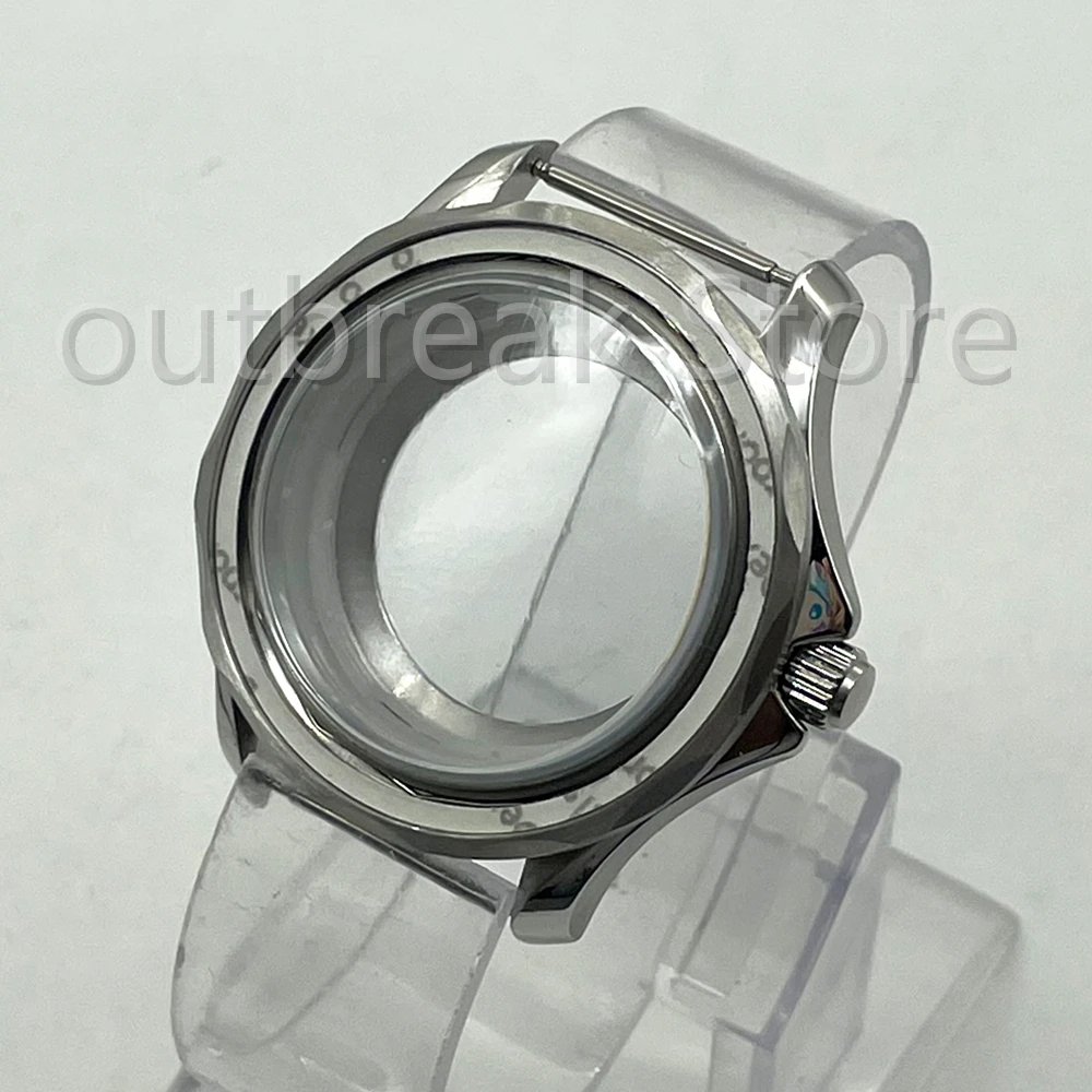 

CORGEUT 41mm Sapphire 316L stainless Watch Case For Japan NH35 NH36 Miyota 8215 Series ETA 2836 Automatic Movement Watch Parts