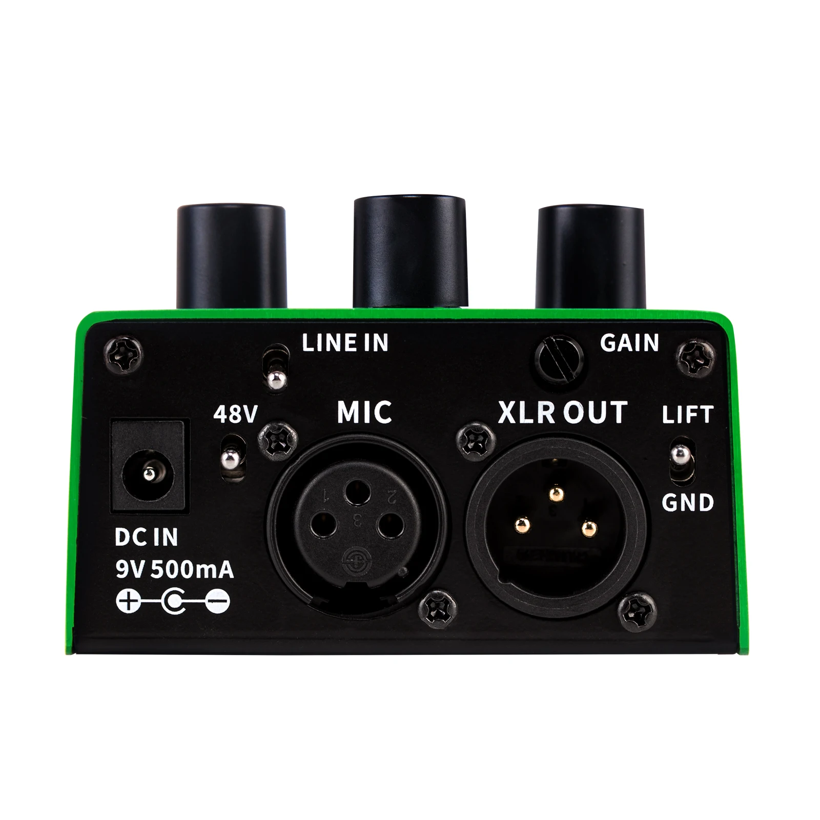 FLAMMA FV02 Vocal Doubling Effects Processor Support 48V Phantom Power with Multiple Vocal Modes Two Outpute Modes