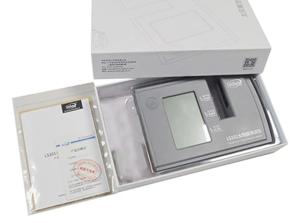 Nouveau compteur de Transmission de Film solaire LS101, auto-étalonnage et auto-étalonnage, pas besoin de réglages manuels, résolution 0.1%