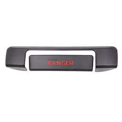 Rear Door Handle Cover ABS Plastic Matt Black Tail Gate Protection For Ford Ranger 2012-2021 T6 T7 Pickup 4*4 Accessories