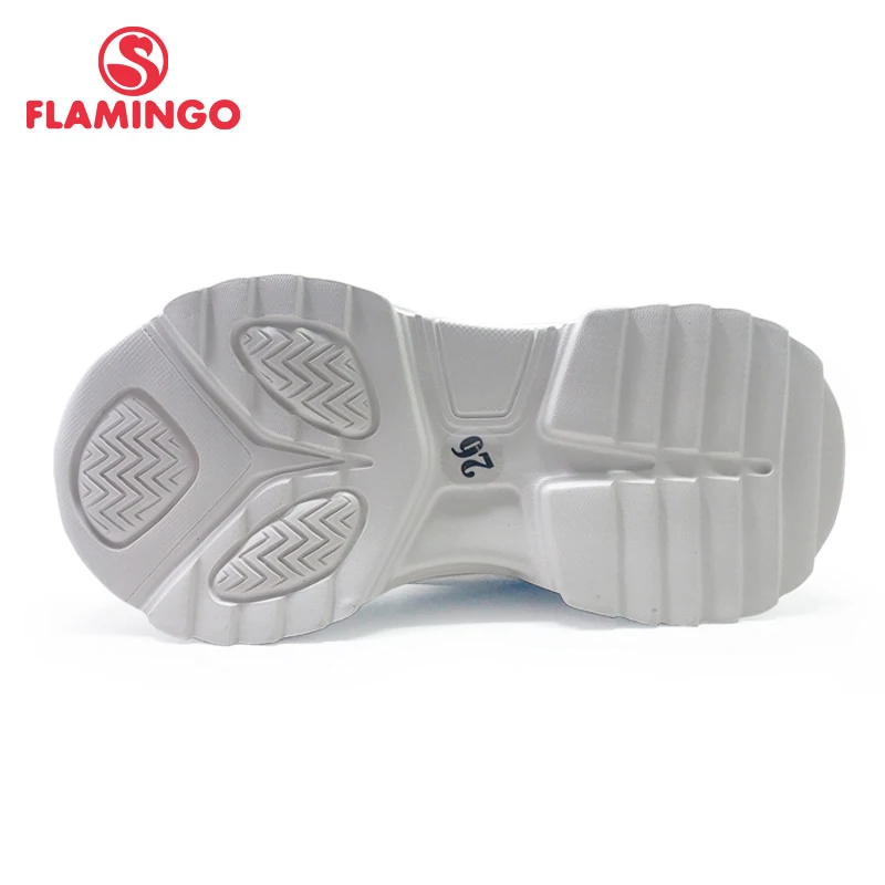 FLAMINGO orthotics function pig skin insole Hook&Loop breathable Spring girl sneaker separate box free shipping 201K-NQ-1616