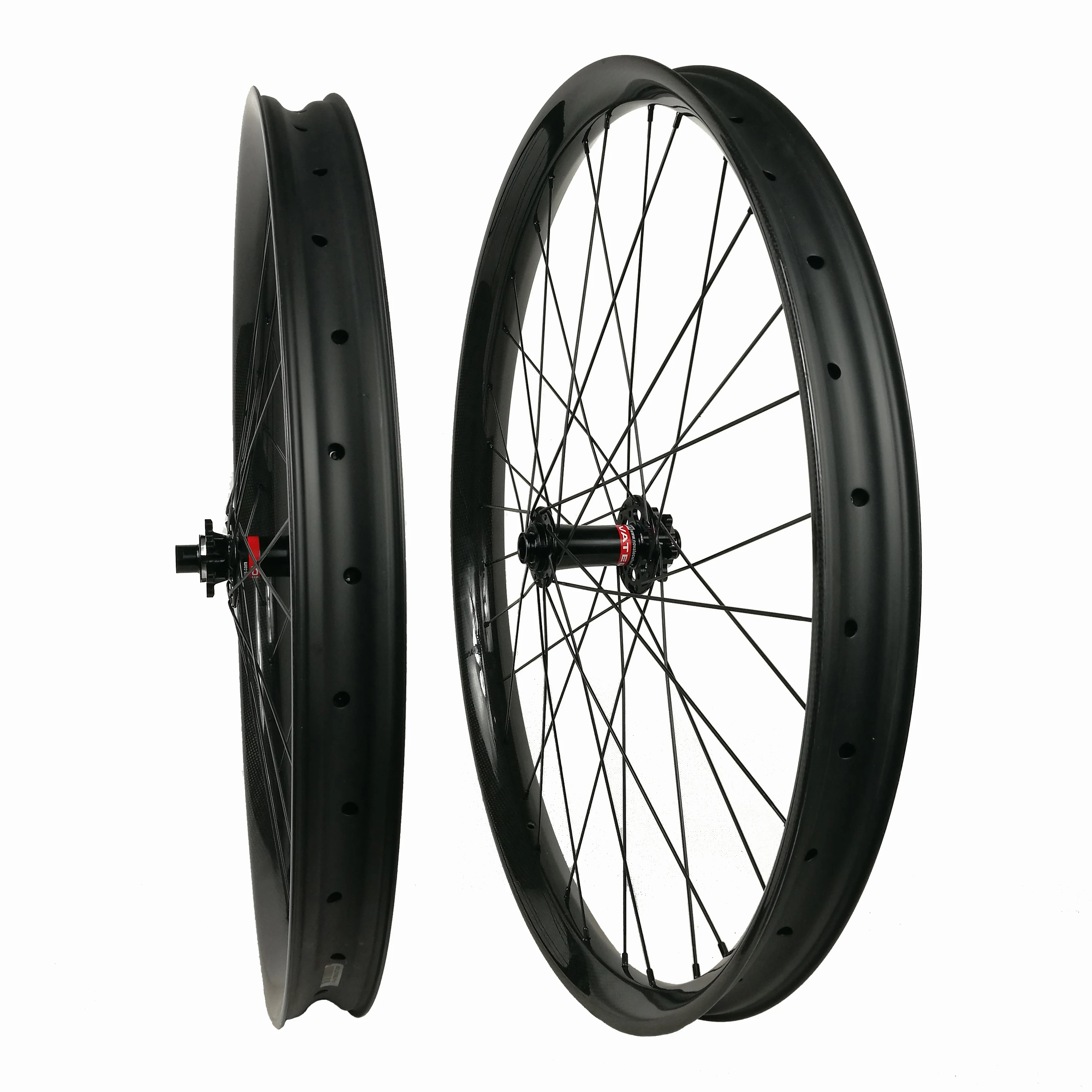 29er/27.5er OEM Carbon MTB Wheel 50X25mm Mountain Bike Wheelset Low Wind Resistance Big Wide For Smooth Strong Racing Ride Quick