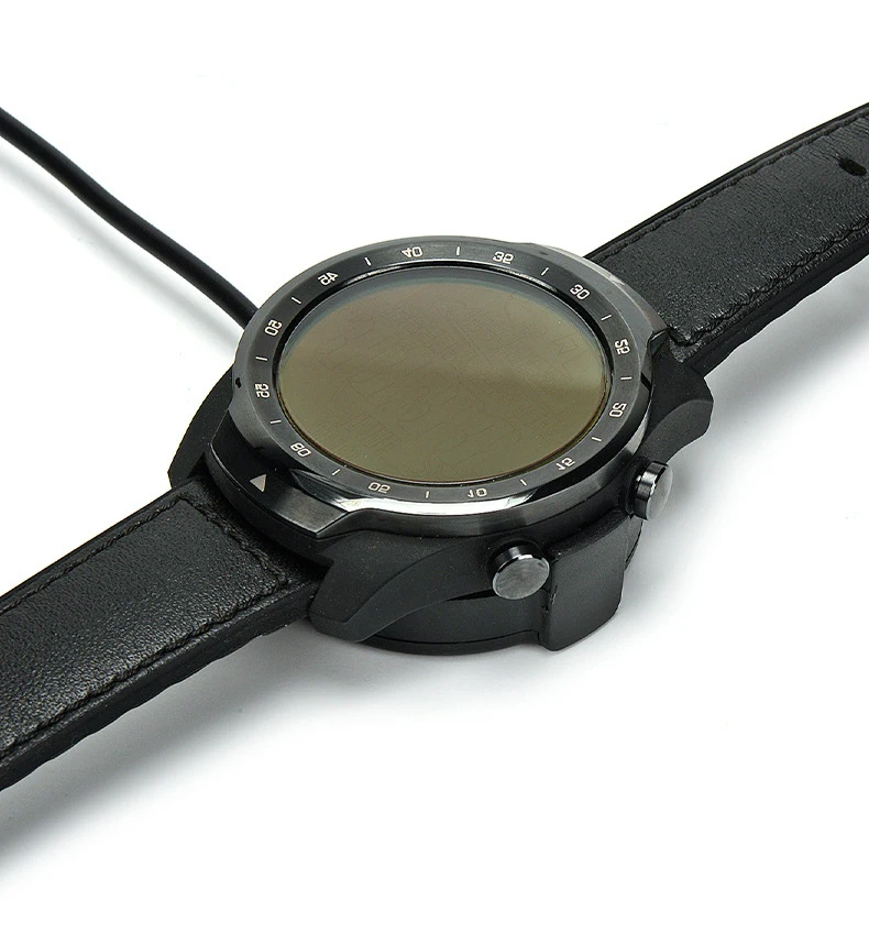 Smartwatch شاحن قاعدة محول USB كابل شحن ل Ticwatch برو/2020/4 جرام LTE الرياضة ساعة ذكية الطاقة تهمة اكسسوارات