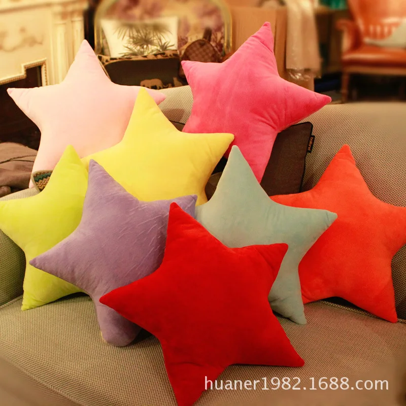 

Heart-shaped Plush Toy Love Hug Pillow Cute Star Pillow Five-pointed Star Sleeping Pillow Birthday Gift Girl