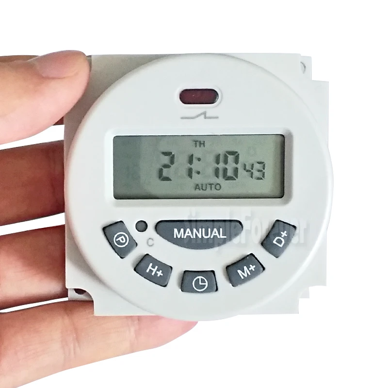 

50pcs/lot L701 DC AC Digital LCD Power Timer Programmable Time Switch 16A Timers Groups of Programs 12V 24V 110V 220V